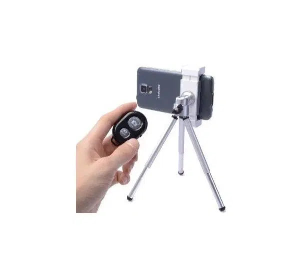 Wireless Bluetooth Camera Shutter Remote Control for Smartphones | Selfie Clicker Button for Mobile
